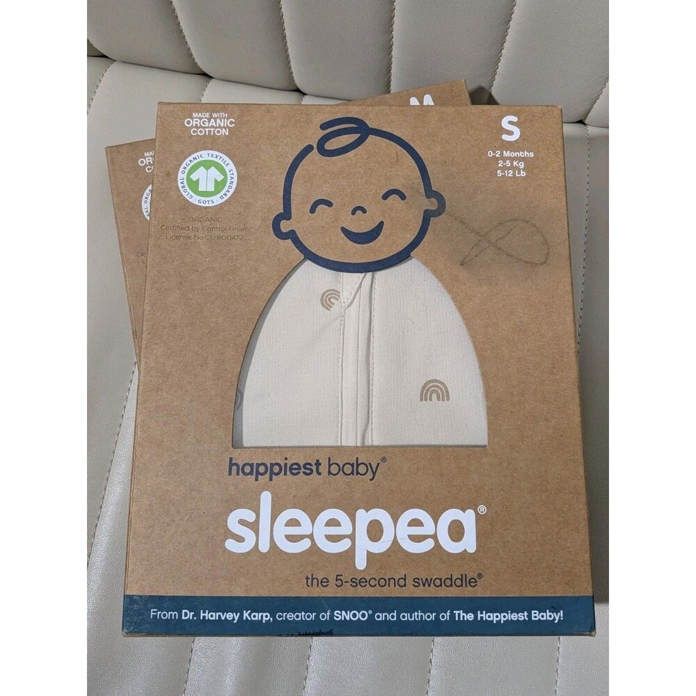 NWOT happiest baby sleepea Sleep Sack - tan/brown (S)